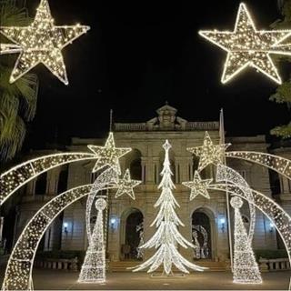 Iluminação de Natal da Praça da Liberdade